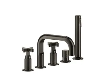 Смеситель для ванны Gessi Inciso 58140.030 Copper PVD