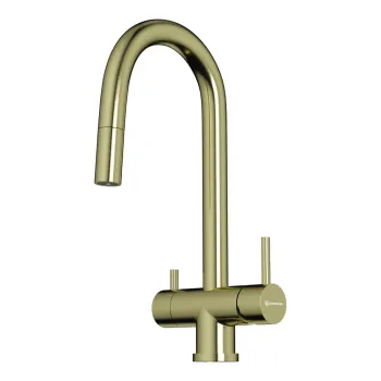 Смеситель для кухни Omoikiri Akita-S LG light gold 4994350