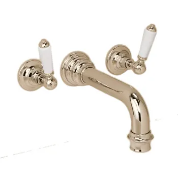 Излив для ванны пристенной Devon&Devon Heritage светлое золото AQ5906OT