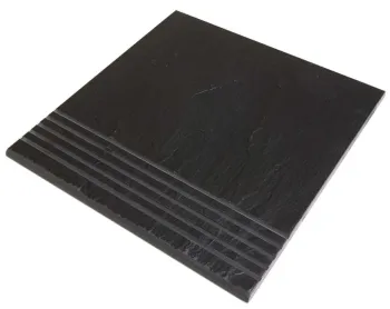 Ступени Casalgrande Padana Lavagna Gradino Nera Levigato 9.5мм 30х30