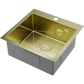 Мойка кухонная Omoikiri Akisame 51-LG светлое золото 4973439