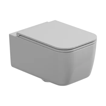 Чаша подвесного унитаза GSG Ceramic Design Brio BRWCSO000 белый глянцевый