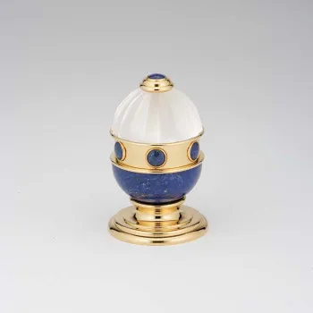 Вентиль смесителя для раковины THG Cheverny Lapis Lazuli A1T-F01-35 полированное золото