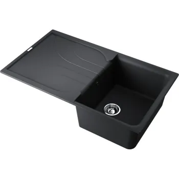 Мойка кухонная Omoikiri Yasugata 86 черная 4993868