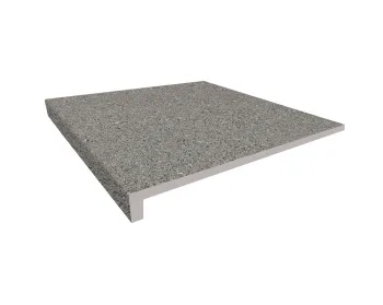 Фронтальная ступень Exagres Peldano Recto Milan Gris Antislip 33x333 шт