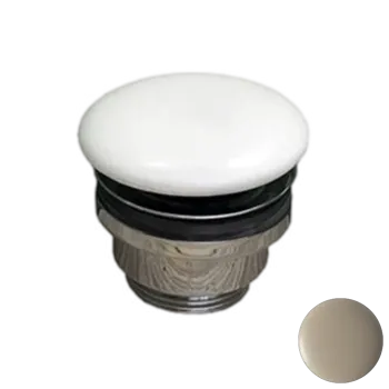 Донный клапан универсальный 1”1/4 с керамической крышкой GSG Ceramic Design PILTONUNIAR030 Cashmere Matt