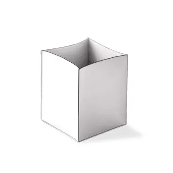 Корзина для бумаг без крышки Decor Walther NAPPA PK натуральная кожа nappa белоснежно-бела 938750