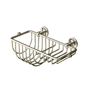 Полочка для губки решетчатая Devon&Devon First Class настенная никель блестящий DD33075NKS