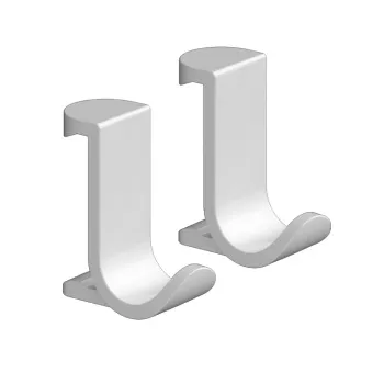 HG WallStoris Крючок широкий, цвет белый матовый