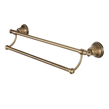 Полотенцедержатель двойной Tw Harmony 012 58см, бронза TWHA012br