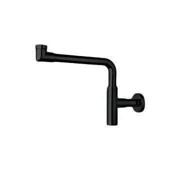 Сифон Globo  Компактный матово-черный 1”1/4 RA053AR