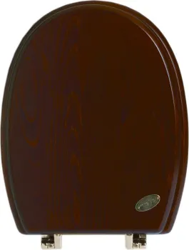 Крышка сиденье для унитаза Simas Arcade AR 005 Oro с микролифтом орех