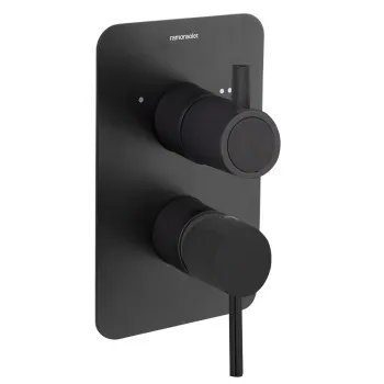 Смеситель для душа Ramonsoler Odisea встраиваемый на 3 выхода черный 391513SNM