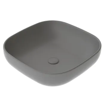 Раковина накладная 45 см GSG Ceramic Design Easy EALAVRO45020 - цемент