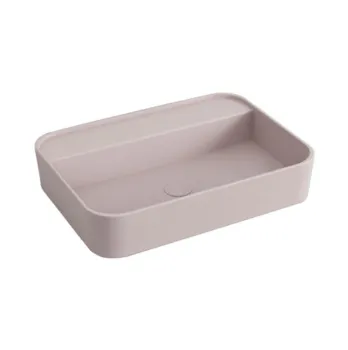 Раковина накладная/подвесная Cielo Shui Comfort SHCOLARSF CP 60 см розовый