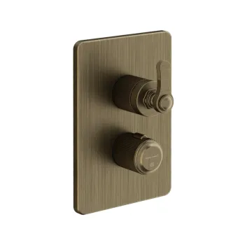 Смеситель для душа Gessi Venti20 65135.713 Antique Brass