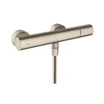 Axor Uno Смеситель для душа, однорычажный, настенный, цвет: шлифованный никель 45600820