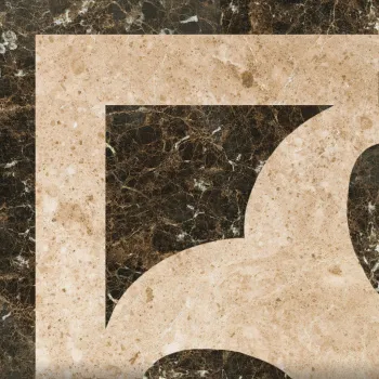 Мрамор Marmocer Waterjet 18 Бордюр PJD-SDPH018 12x12 см PJD-SDPH018