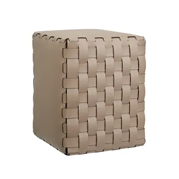 Пуф ADJ 35x35xH40, капучино/шоколад 1070.04/06