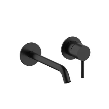 Смесители из стены для раковины наружная часть Fantini Nostromo Small 50 13 G913B черный