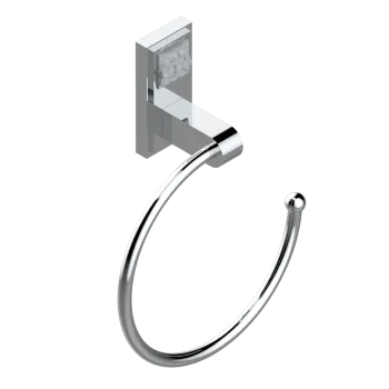 Полотенцедержатель THG Masque De Femme Lunaire A2R-A02-504N хром