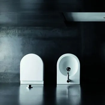 Биде подвесное Azzurra Nuvola Mini 46х35см c 1 отв., белый, с креплением kit2000cf NUBKS004600MBI/(NUV546/SOSK bi)*1