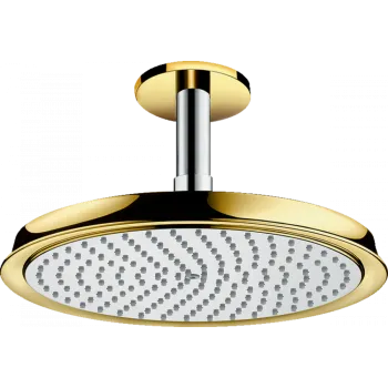 Hansgrohe 27 405 090 Raindance Верхний душ Ø240 мм, 1 режим, потолочный кронштейн 100 мм, ½