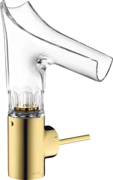 Смеситель для раковины Axor Starck V 12123990 золото