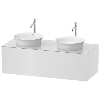 Duravit White Tulip Тумбочка подвесная,  408x1300x550 мм, 1 выдвижной ящик, цвет: белый высокоглянцевый