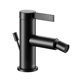 Смеситель для биде Keuco Ixmo Pure 59509371000 с гарнитурой, черный матовый