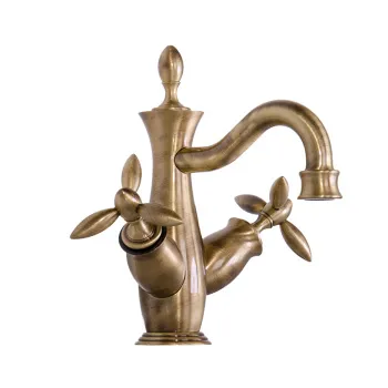 Смеситель для раковины Gattoni Timor 1830018V0br бронза