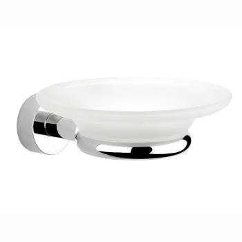 Мыльница Nicolazzi Accessori Bagno Minimale хром/белый 1487MCR