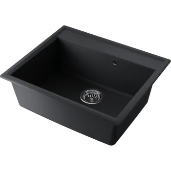 Мойка кухонная Omoikiri Daisen 60-BL черная 4993622