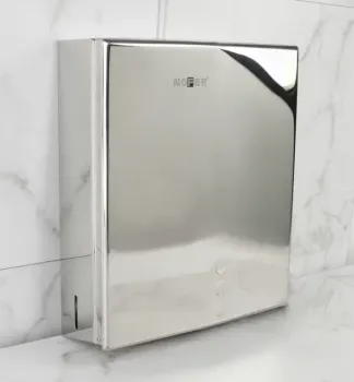 Диспенсер для бумажных полотенец Nofer антивандальный 04046.B