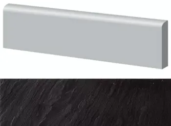 Керамогранит Casalgrande Padana Lavagna Battiscopa Nera Naturale 9.5мм 9x30