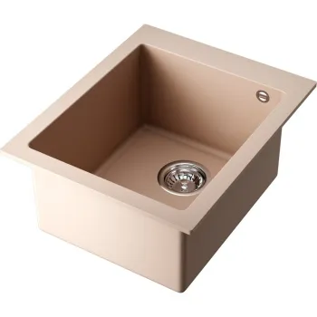 Мойка кухонная Omoikiri Bosen 41 SA бежевая 4993143
