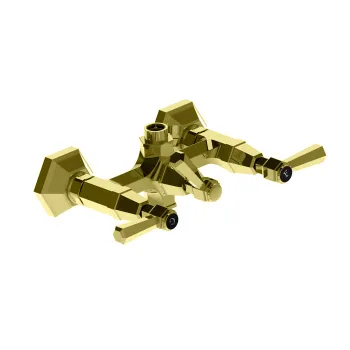 Смеситель для душа Stella Eccelsa Leve 3284, золото 24К EL 02500 AU00