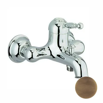 Смеситель для ванны Cisal Arcana Royal однорычажный, настенный, , бронза AY00013027 Акция