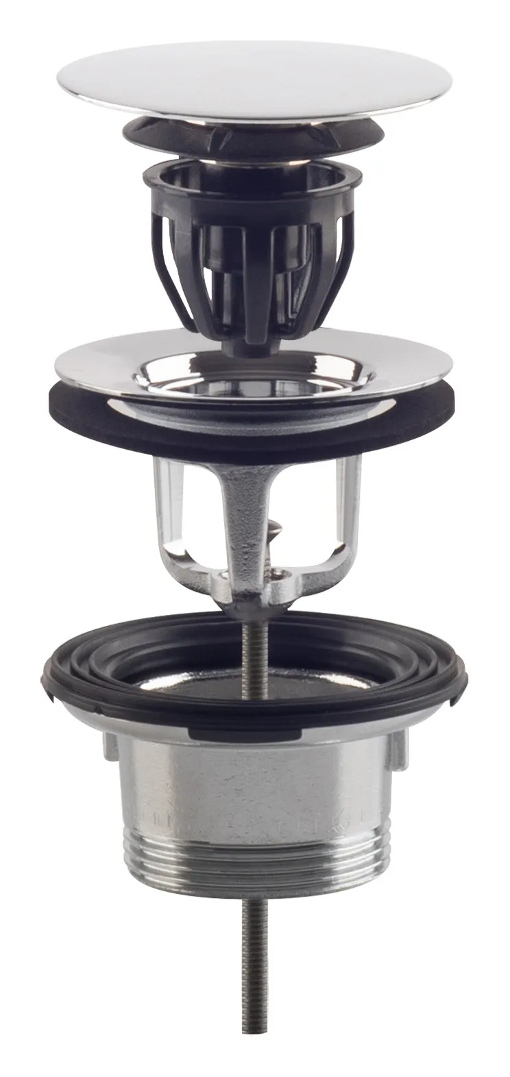 Донный клапан для для ванны OMP Tea Clicker 8334.060.6.XD белый