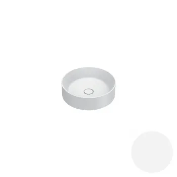 Раковина Ø45 h13 Catalano Zero накладная Bianco satinato 0123450021