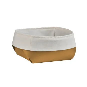 Корзина для хлеба ADJ 20x20xH9, горчичный/оливковый 0037.40/55