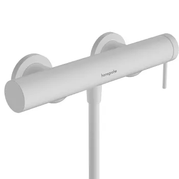 HG Tecturis S Однорычажный смеситель для душа наружного монтажа, цвет матовый белый