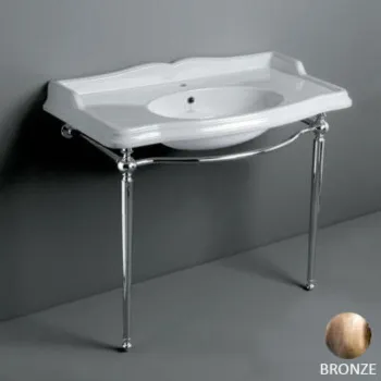 Структура для консоли бронза Simas Arcade ARCG2br с пятнами на ножке бронза   уценена