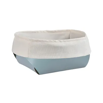 Корзина для хлеба ADJ 20x20xH9, небесный/эвкалипт 0037.50/60