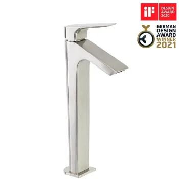 Смеситель для раковины Ramonsoler Urban Chic чаши с каскадным изливом никель 211001NC