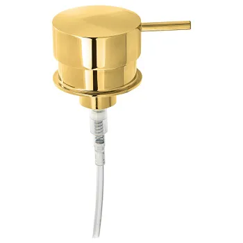 Duravit Starck T Помпа для мыла встраиваемая D=60мм, цвет: Gold Polished