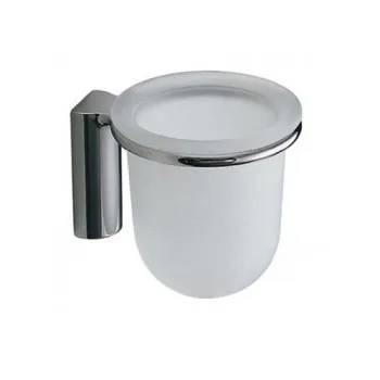 Стакан подвесной Colombo Luna хром/матовое стекло B0102.CR-VAN