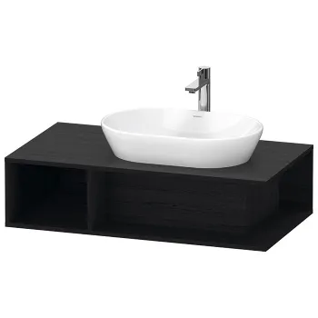 Duravit D-Neo Тумбочка подвесная компакт, 260x1000x550 мм, 1 открытое отделение на левой стороне, цвет: Black Oak