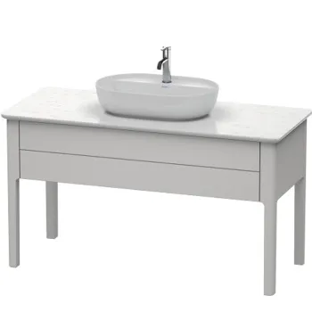 Duravit Luv База напольная, 743x1388x570, 1 выдв.ящик, цвет скандинавско белый шелковисто-матовый