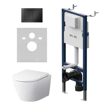 Инсталляция с унитазом AM.PM Sense IS90238.741701